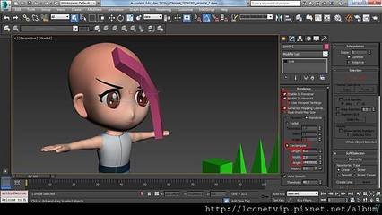 3ds Max動漫風格發型制作 數字動漫造型的關鍵