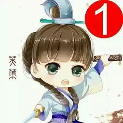 《古劍奇譚》卡通頭像與數(shù)字“99”的動(dòng)漫設(shè)計(jì)制作